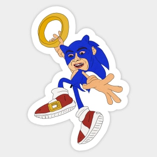 SoNic Cage Sticker